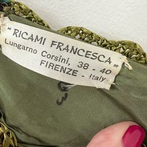 Vintage Italian gorgeous dress